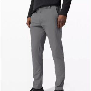 Men’s Lululemon Gray Commission Pants Size 34